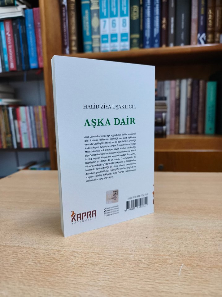 Aşka Dair - Halid Ziya Uşaklıgil - Görsel 2