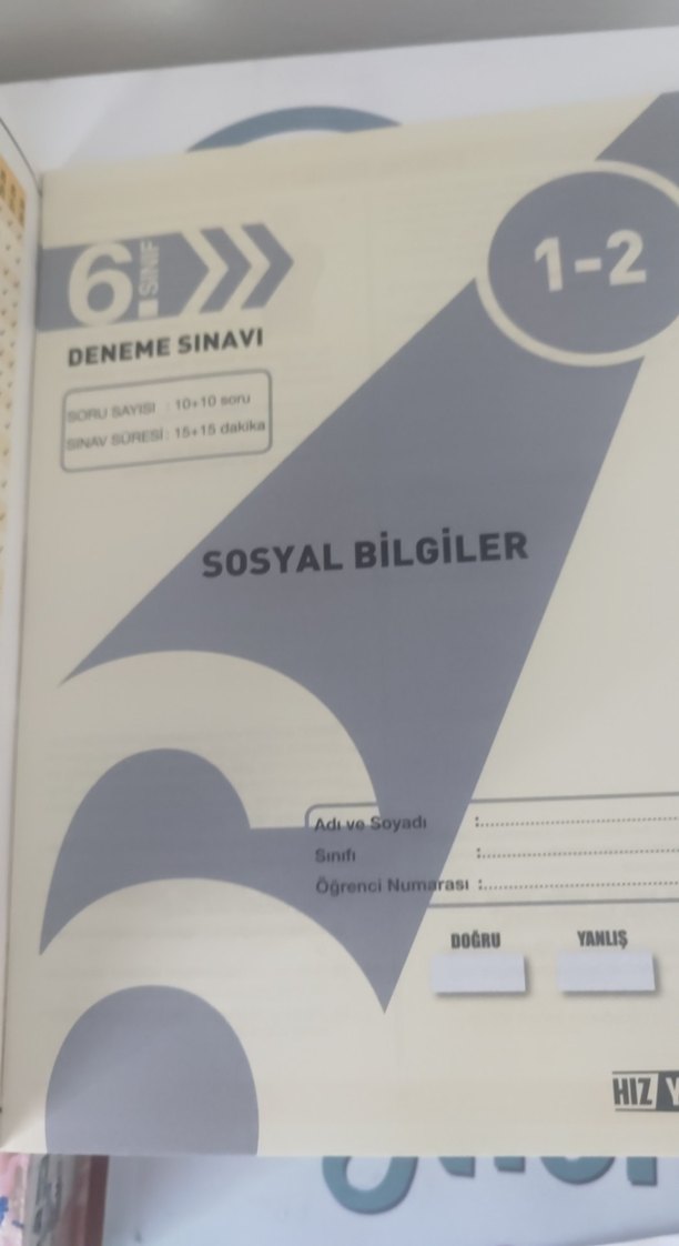 Sosyal Bilgiler 30 Aylık Genel Deneme Kitabı - Görsel 2