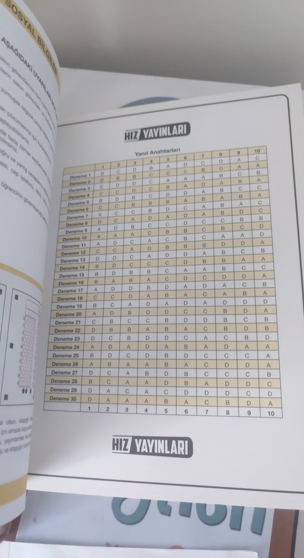 Sosyal Bilgiler 30 Aylık Genel Deneme Kitabı - Görsel 4