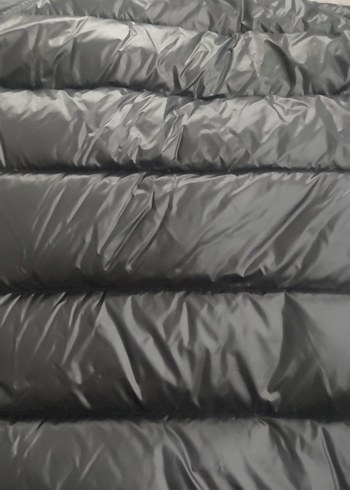 Siyah Fermuarlı Kadın Kışlık Mont - Görsel 4