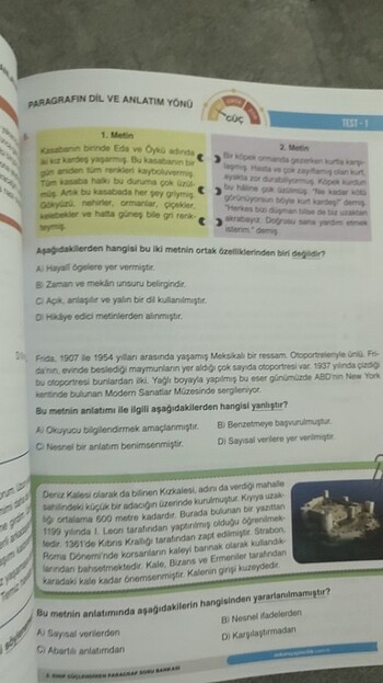  Beden 5.sinif Turkce