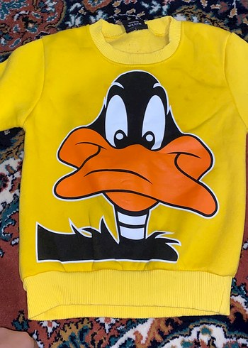 Diğer Sarı Baskılı Erkek Çocuk Sweatshirt