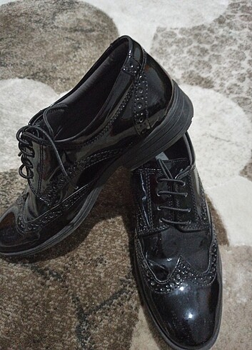 34 Beden siyah Renk Rugan cocuk ayakkabı