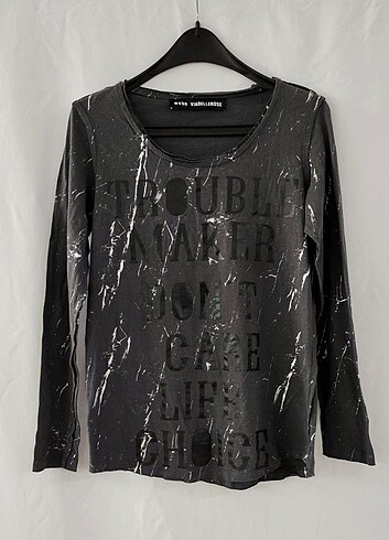VDR Baskılı Antrasit Tshirt