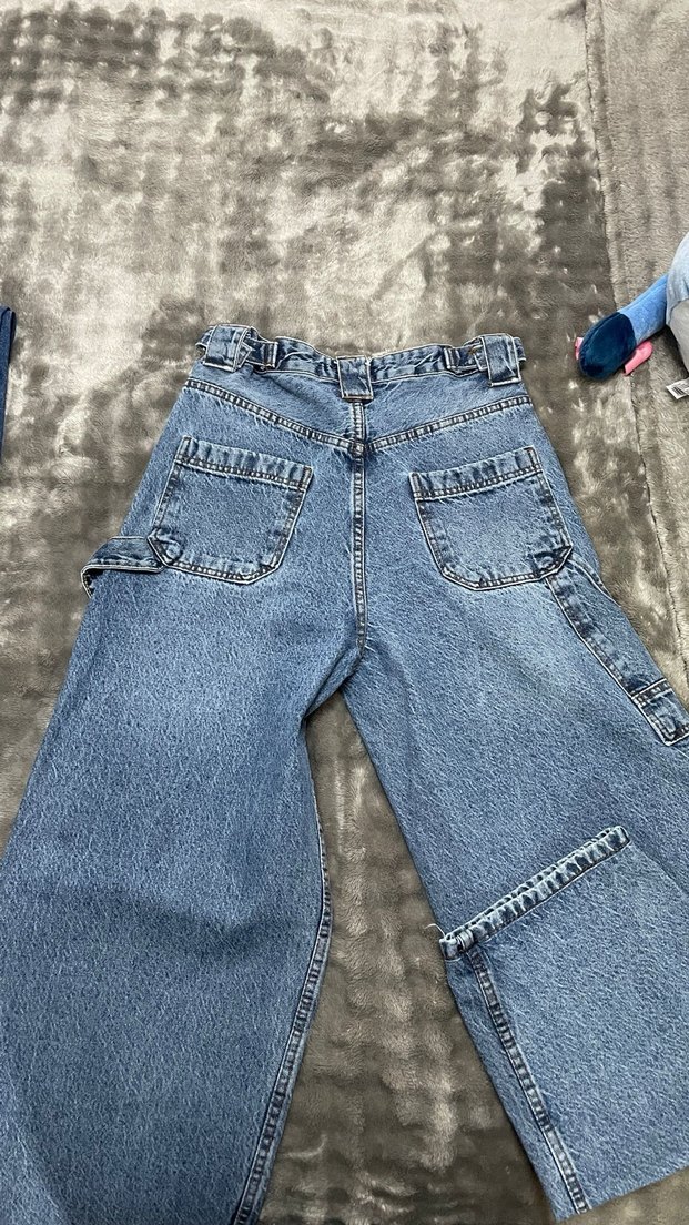 Rahat Kesim Midi Kot Pantolon - Görsel 2