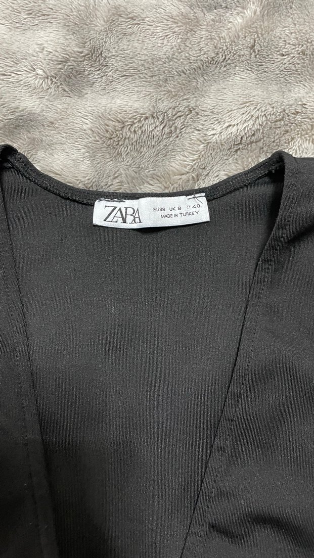 Kız  Siyah Uzun Kollu Bolero - Görsel 3