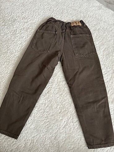 5 Yaş Beden kahverengi Renk Orj zara jean