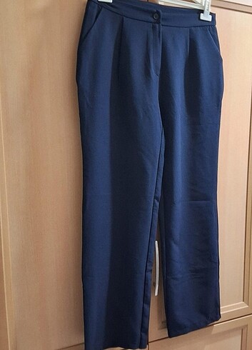 42 Beden lacivert Renk trendyolmilla pantolon