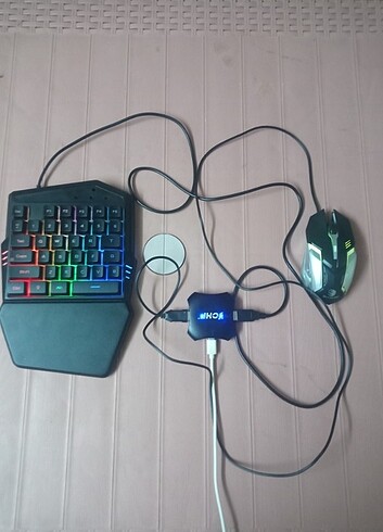 PUBG klavye Mause ve Bağlantı aparatı