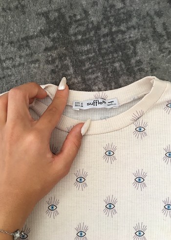 Diğer Baskılı Kısa Kollu Hamile Tişörtü