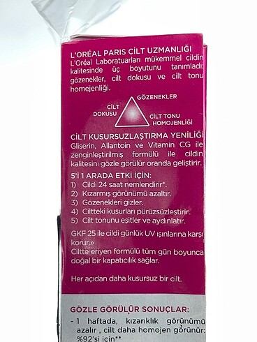 Loreal Paris Loreal Paris Cilt Bakımı %70 İndirimli.