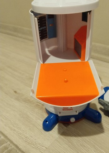 sunman Uzay Temalı Beyaz Oyuncak Roket ve Araç - Görsel 10