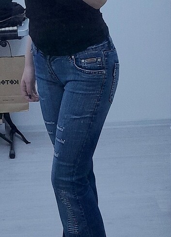 xs Beden mavi Renk Vintage Flare jeans