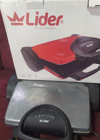 Lider grı Tost Makinesi