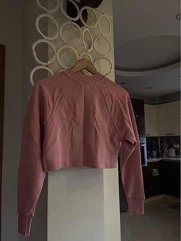 Pull and Bear Pull and Bear Kısa Sweatshirt