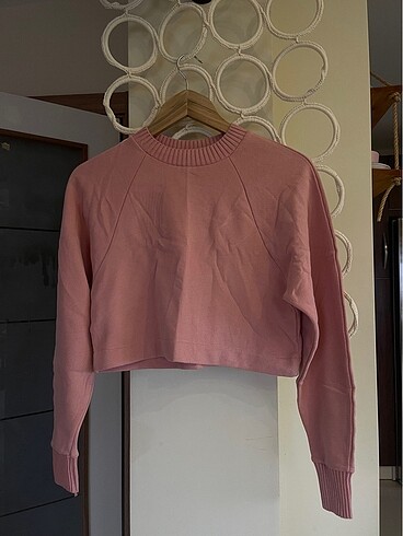 Pull and Bear Kısa Sweatshirt