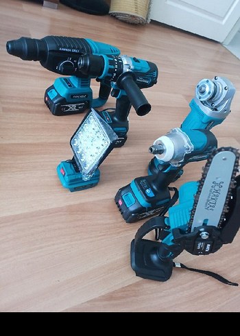 şarjlı matkap set 6 lı profesyonel