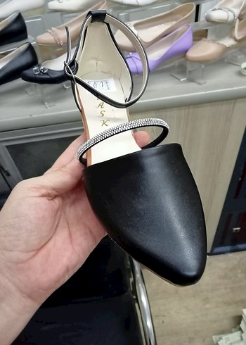 Diger Siyah Stiletto Topuklu Kadın Ayakkabı