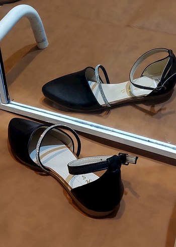 38 Beden Diger Siyah Stiletto Topuklu Kadın Ayakkabı