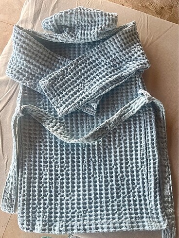 Çocuk bambu bornoz - Görsel 6