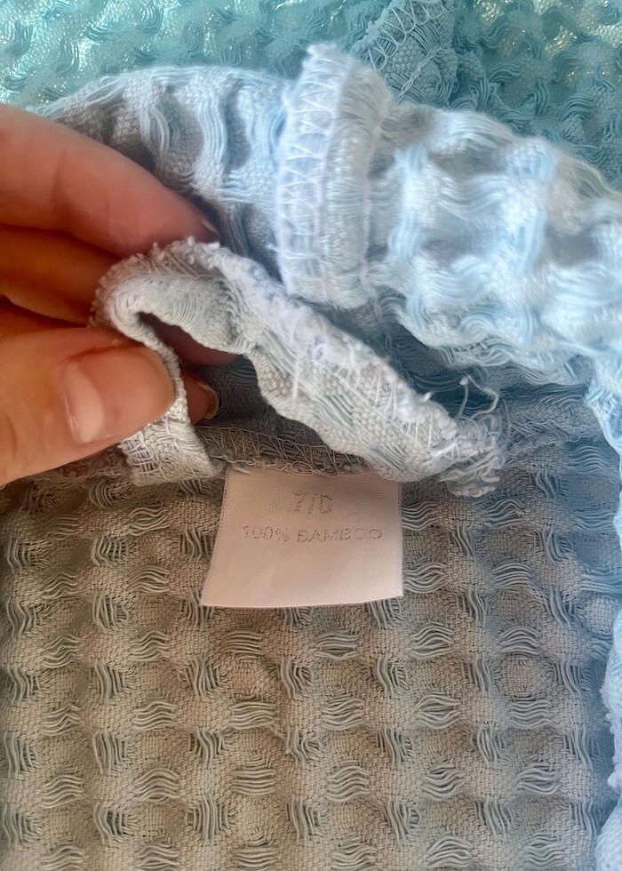 Çocuk bambu bornoz - Görsel 5