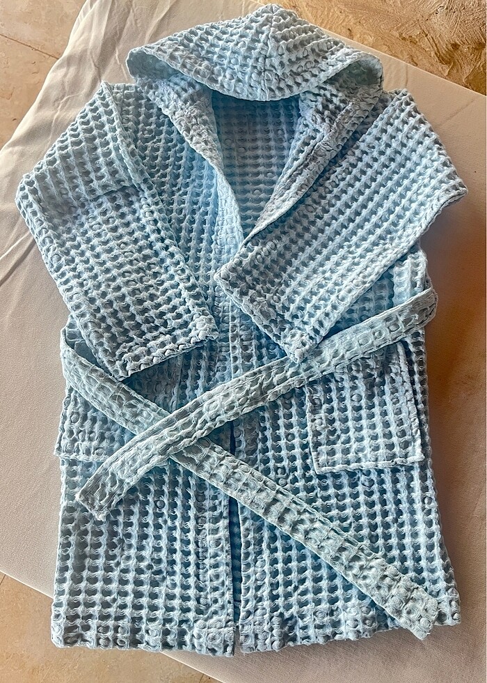 Çocuk bambu bornoz - Görsel 3