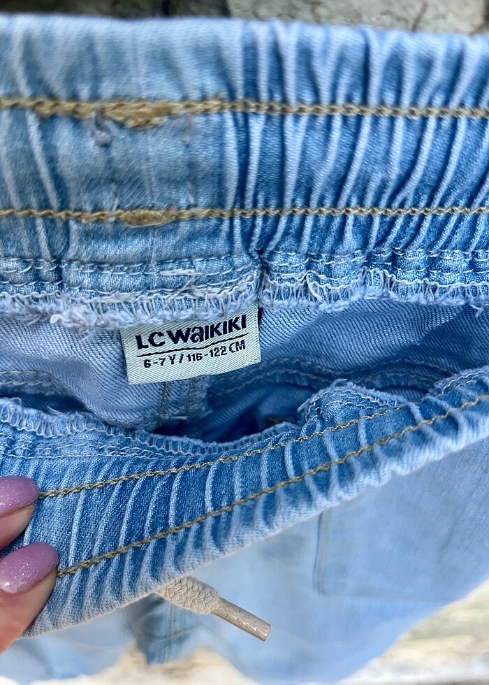 Çocuk jogger kot pantolon - Görsel 3