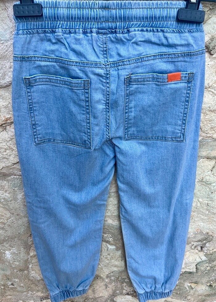 Çocuk jogger kot pantolon - Görsel 4