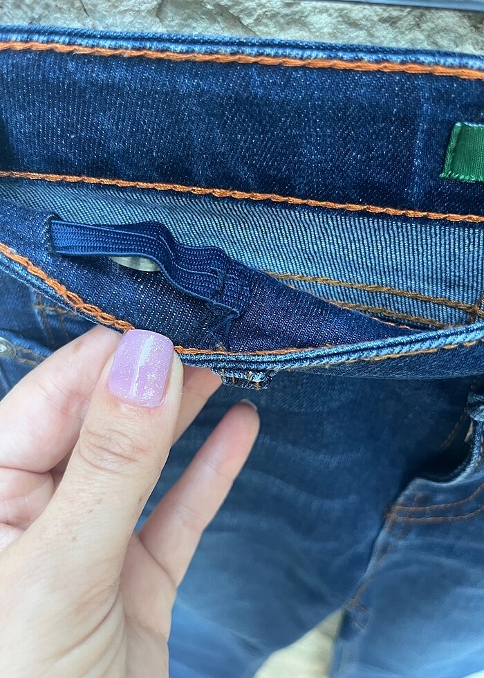 Erkek çocuk slim fit kot pantolon - Görsel 3