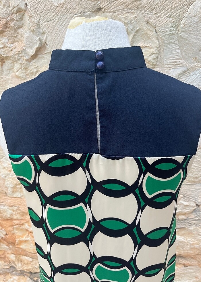 İpek saten elbise - Görsel 4