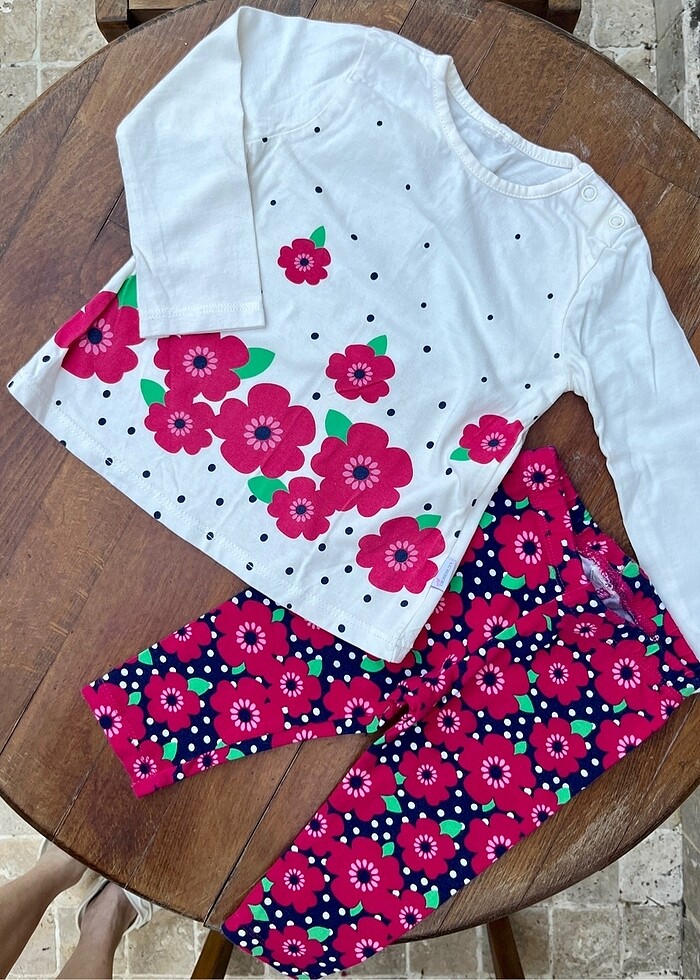 Kız bebek alt üst takım - Görsel 4