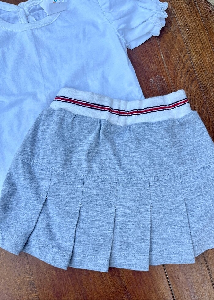 Kız bebek etek bluz takım - Görsel 4