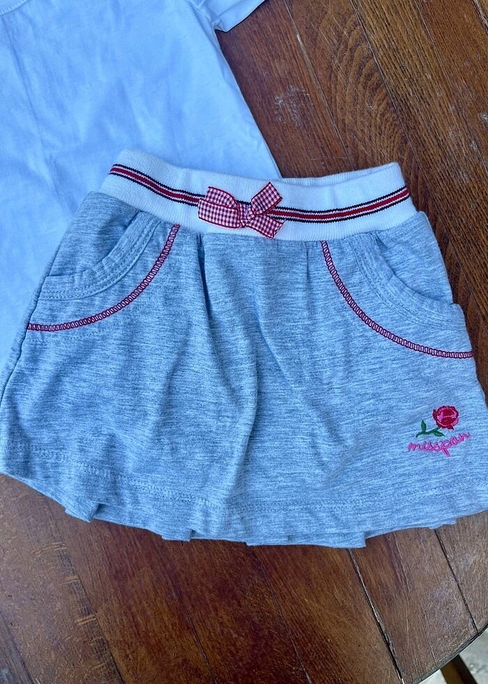 Kız bebek etek bluz takım - Görsel 2