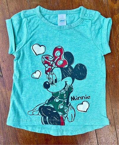 Kız bebek Minnie Mause T-shirt