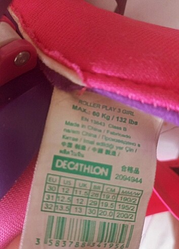 Decathlon Cocuk paten