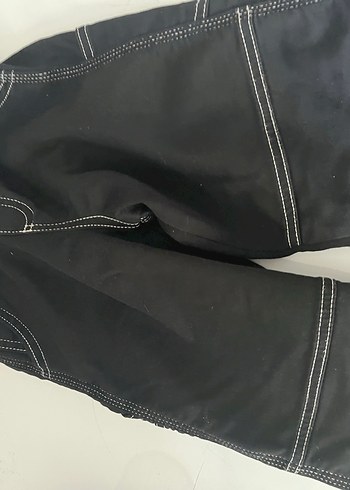 Zara Siyah Erkek Çocuk Bol Kesim Kot Pantolon