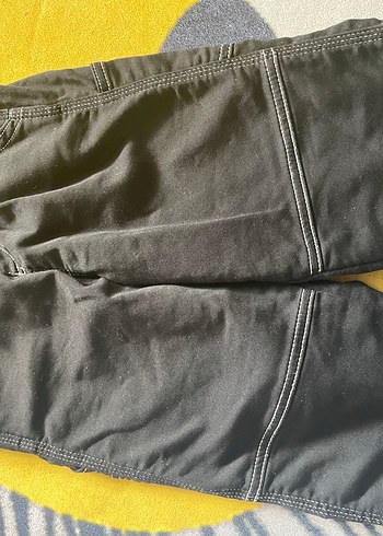 Siyah Erkek Çocuk Bol Kesim Kot Pantolon