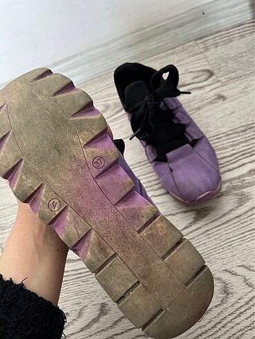 36 Beden mor Renk Spor ayakkabı