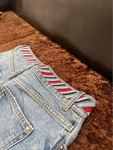 s Beden Zara kemer detaylı jean