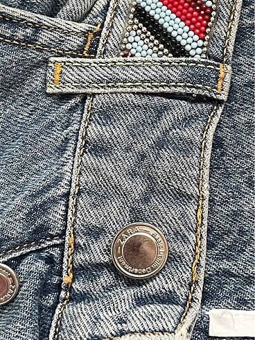 Zara Zara kemer detaylı jean