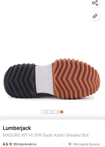 Lumberjack Jumberjack sneaker bot