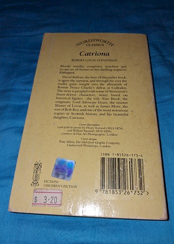 Beden Catriona - Robert Louis Stevenson Kitap