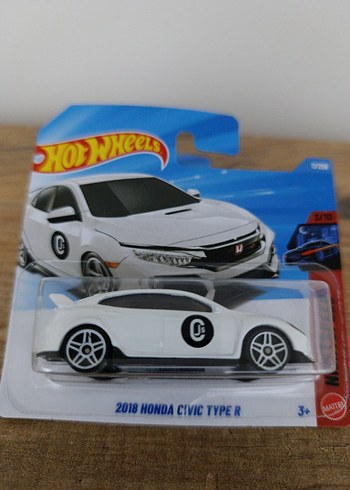 2018 Honda Civic Type R Beyaz Oyuncak Araba - Görsel 2
