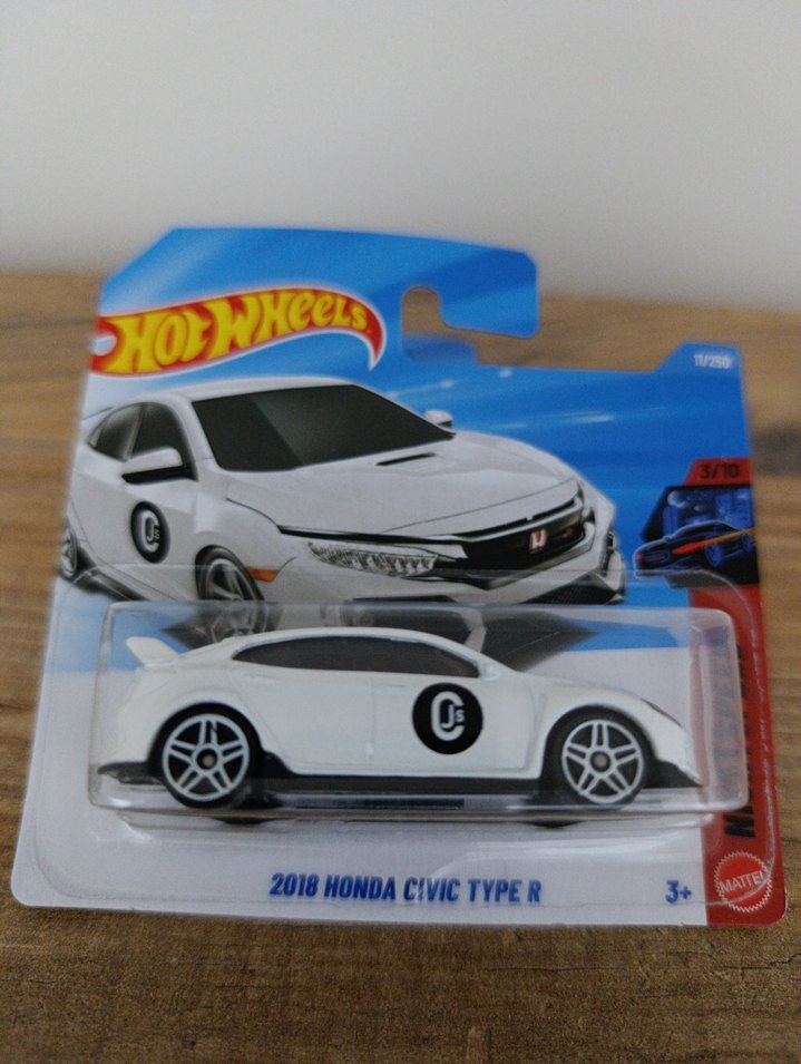 2018 Honda Civic Type R Beyaz Oyuncak Araba - Görsel 2