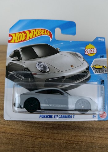 Hot Wheels Porsche 911 Carrera T Oyuncak Araba - Görsel 3