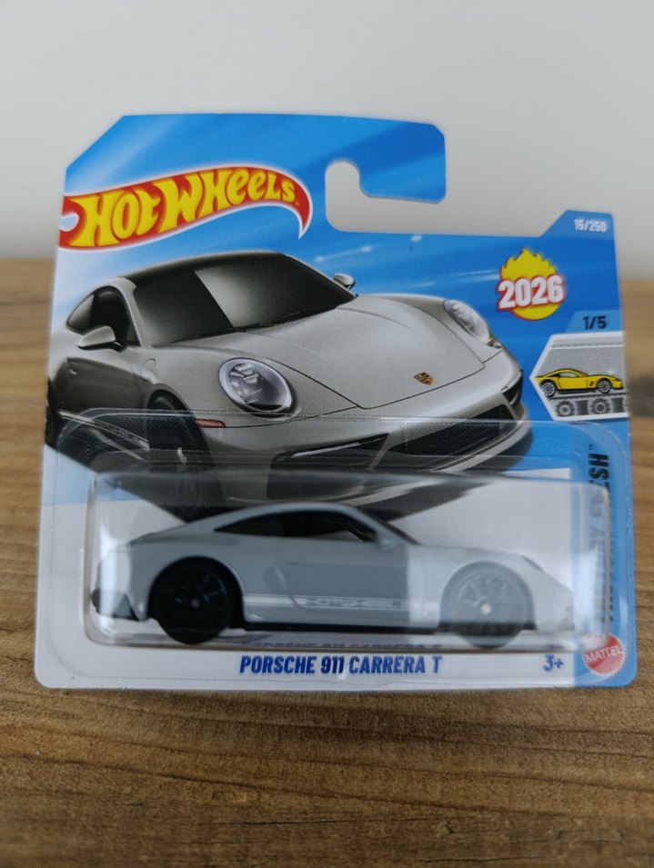 Hot Wheels Porsche 911 Carrera T Oyuncak Araba - Görsel 2