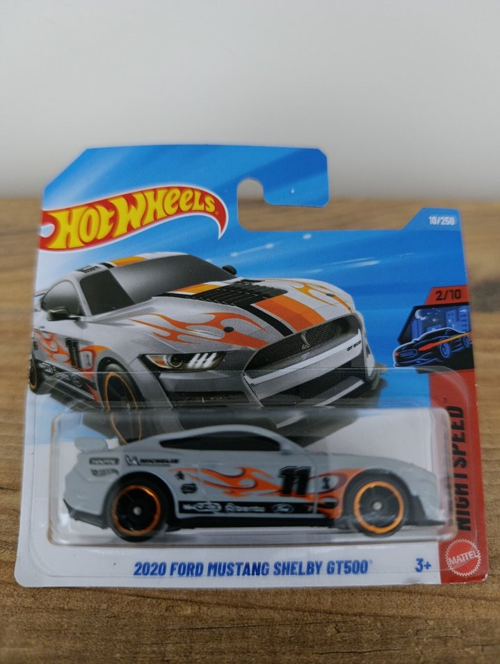 Hot Wheels Gri 2020 Ford Mustang Shelby GT500 Oyuncak Araba - Görsel 2