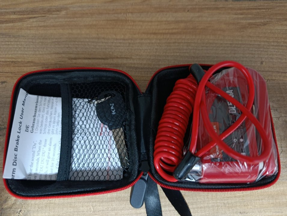 Siyah KNMASTER Taşınabilir disk kilidi - Görsel 5