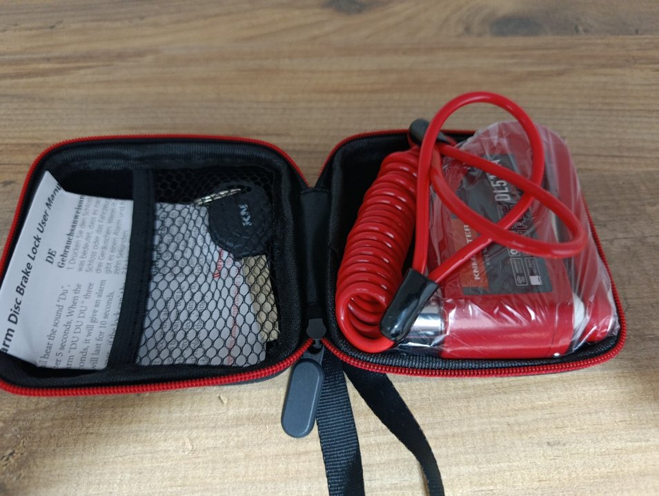 Siyah KNMASTER Taşınabilir disk kilidi - Görsel 3