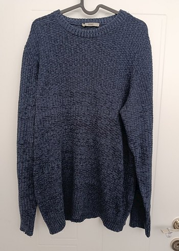 DeFacto Gri Örgü erkek Kazak - Görsel 6